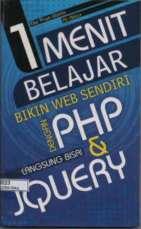 Image of 1 menit belajar bikin web sendiri dengan php langsung bisa jquery