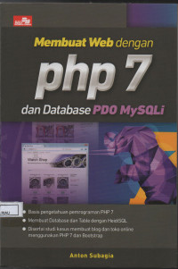 Image of membuat WEB dengan PHP 7 dan DATABASE PDO mysqli