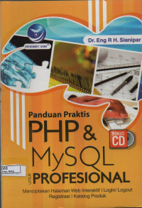 Image of panduan praktis PHP dan MYSQL  untuk profesional