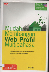 Image of mudah membangun WEB PROFIL MULTIBAHASA