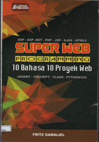 Image of SUPER WEB PROGRAMMING 10 BAHASA 10 PROYEK WEB