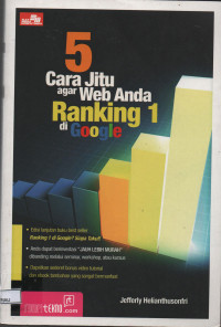 Image of 5 cara jitu agar web anda rangking 1 di google