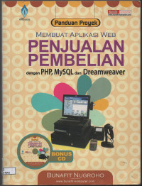 Image of membuat aplikasi web penjualan pembelian dengan PHP, MYSQL dan DREAMWEAVER