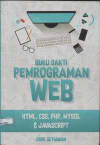 Image of buku sakti pemrograman web html,css,php,mysql dan javascript