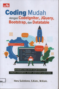 Image of coding mudah dengan codelgniter,jquery,bootstrap,dan datatable