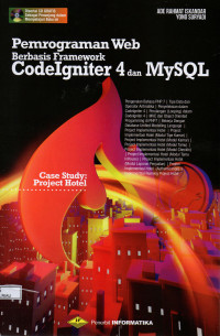 Image of pemrograman web berbasis framework codeigniter 4 dan mysql