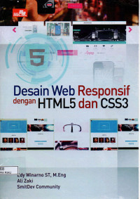 Image of desain web responsif dengan html5 dan css3