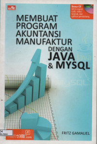 Image of MEMBUAT PROGRAM AKUNTASI MANUFAKTUR DENGAN JAVA & MYSQL