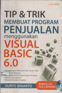 Image of tip dan trik  membuat program penjualan menggunakan visual basic 6.0