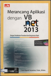 Image of merancang aplikasi dengan vb.net 2013