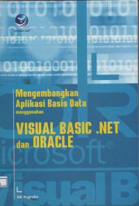 Image of mengembangkan aplikasi basic data menggunakan visual basic.net dan oracle