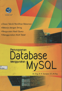Image of PEMROGRAMAN DATABASE MENGGUNAKAN MYSQL