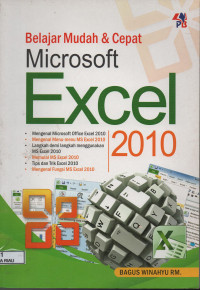 Image of BELAJAR MUDAH & CEPAT MICROSOFT EXCEL 2010