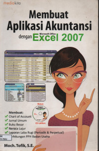 Image of MEMBUAT APLIKASI AKUNTANSI DENGAN MICROSOFT OFFICE EXCEL 2007