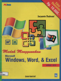 Image of MUDAH MENGGUNAKAN MICROSOFT WINDOWS, WORD,& EXCEL