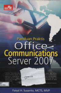 Image of PANDUAN PRAKTIS OFFICE COMMUNCATIONS SERVER 2007