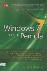 Image of WINDOWS 7 UNTUK PEMULA