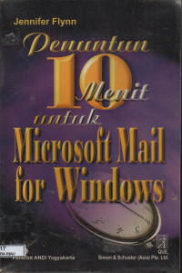 Image of PENUNTUN 10 MENIT UNTUK MICROSOFT MAIL FOR WINDOWS