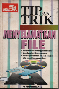 Image of TIP DAN TRIK MENYELAMATKAN FILE