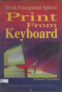Image of TEKNIK PEMROGRAMAN APLIKASI PRINT FROM KEYBOARD