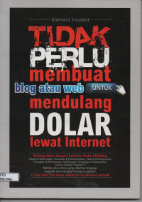 Image of TIDAK PERLU MEMBUAT BLOG ATAU WEB UNTUK MENDULANG DOLAR LEWAT INTERNET
