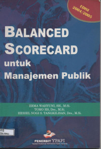 Image of BALANCED SCORECARD UNTUK MENEJEMEN PUBLIK