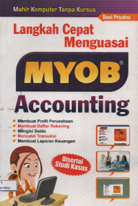 Image of langkah cepat menguasai myob accounting