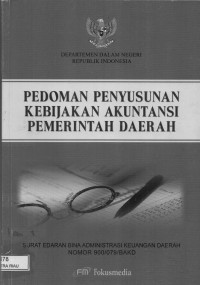Image of PEDOMAN PENYUSUNAN KEBIJAKAN AKUTANSI PEMERINTAH DAERAH