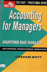Image of ACCOUNTING FOR MANAGERS AKUNTANSI BAGI MANAJER