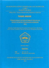 Image of PERANCANGAN SISTEM INFORMASI PENJUALAN SEPATU DI DISTRO PESTAPHORIA BERBASIS WEB