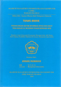 Image of PERANCANGAN SISTEM INFORMASI INFAQ DAN ZAKAT PADA MASJID AL MUSHININ PANAM BERBASIS WEB