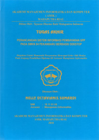 Image of PERANCANGAN SISTEM INFORMASI PEMBAYARAN SPP PADA SMKN 04 PEKANBARU BERBASIS DEKSTOP