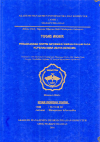 Image of PERANCANGAN SISTEM INFORMASI SIMPAN PINJAM PADA KOPERASI BINA USAHA BERSAMA