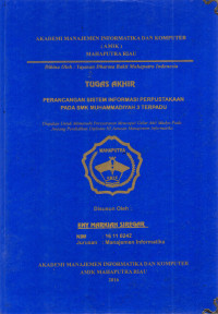 Image of PERANCANGAN SISTEM INFORMASI PERPUSTAKAAN PADA SMK MUHAMMADIYAH 3 TERPADU