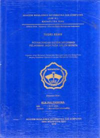 Image of PERANCANGAN SISTEM INFORMASI PELAYANAN JASA PADA SALON MONITA