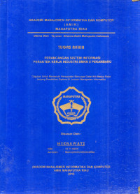 Image of PERANCANGAN SISTEM INFORMASI PRAKTEK KERJA INDUSTRI SMKN 5 PEKANBARU