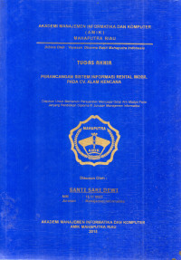 Image of PERANCANGAN SISTEM INFORMASI RENTAL MOBIL PADA CV.ALAM KENCANA