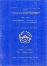 Image of SISTEM INFORMASI PENJUALAN PROPERTY PADA PT. ATHA PERKASA MANDIRI BERBASIS WEB