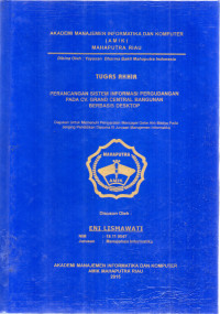 Image of PERANCANGAN SISTEM INFORMASI PERGUDANGAN PADA CV. GRAND CENTRAL BANGUNAN BERBASIS DEKSTOP