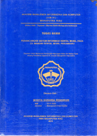Image of PERANCANGAN SISTEM INFORMASI RENTAL MOBIL PADA CV. MANDIRI RENTAL MOBIL PEKANBARU