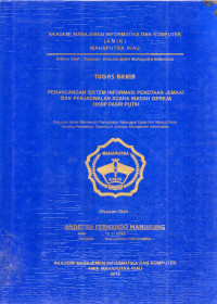 Image of PERANCANGAN SISTEM INFORMASI PENDATAAN JEMAAT DAN PENJADWALAN ACARA IBADA GEREJA HKBP PASIR PUTIH