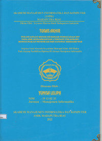 Image of perancangan sistem informasi pembayaran spp pada smk muhammadiyah 3 terpadu pekanbaru menggunakan notfikasi sms gateway berbasis web