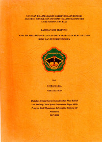 Image of ANALISA SISTEM PENGOLAHAN DATA PENJUALAN BUKU DI TOKO BUKU DAN PENERBIT ZANAFA
