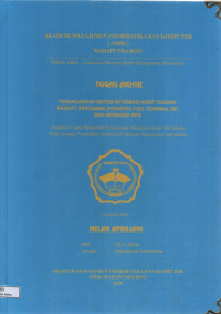 Image of PERANCANGAN SISTEM INFORMASI ARSIP TAGIHAN PADA PT. PERTAMINA (PERSERO) FUEL TERMINAL SEI SIAK BERBASIS WEB