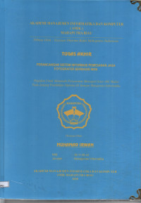 Image of PERANCANGAN SISTEM INFORMASI PEMESANAN JASA FOTOGRAFER BERBASIS WEB