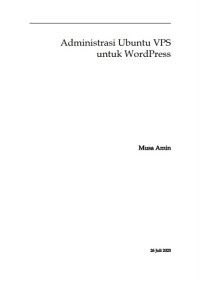 Image of Administrasi Ubuntu VPS
untuk WordPress