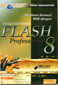 Image of MEMBUAT ANIMASI WEB DENGAN MACROMEDIA FLASH PROFESIONAL 8