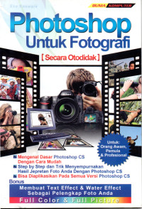 Image of PHOTOSHOP UNTUK FOTOGRAFI