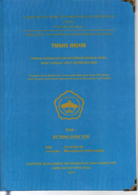 Image of Perancangan sistem informasi gerja pada HKBP garua sakti berbasis web